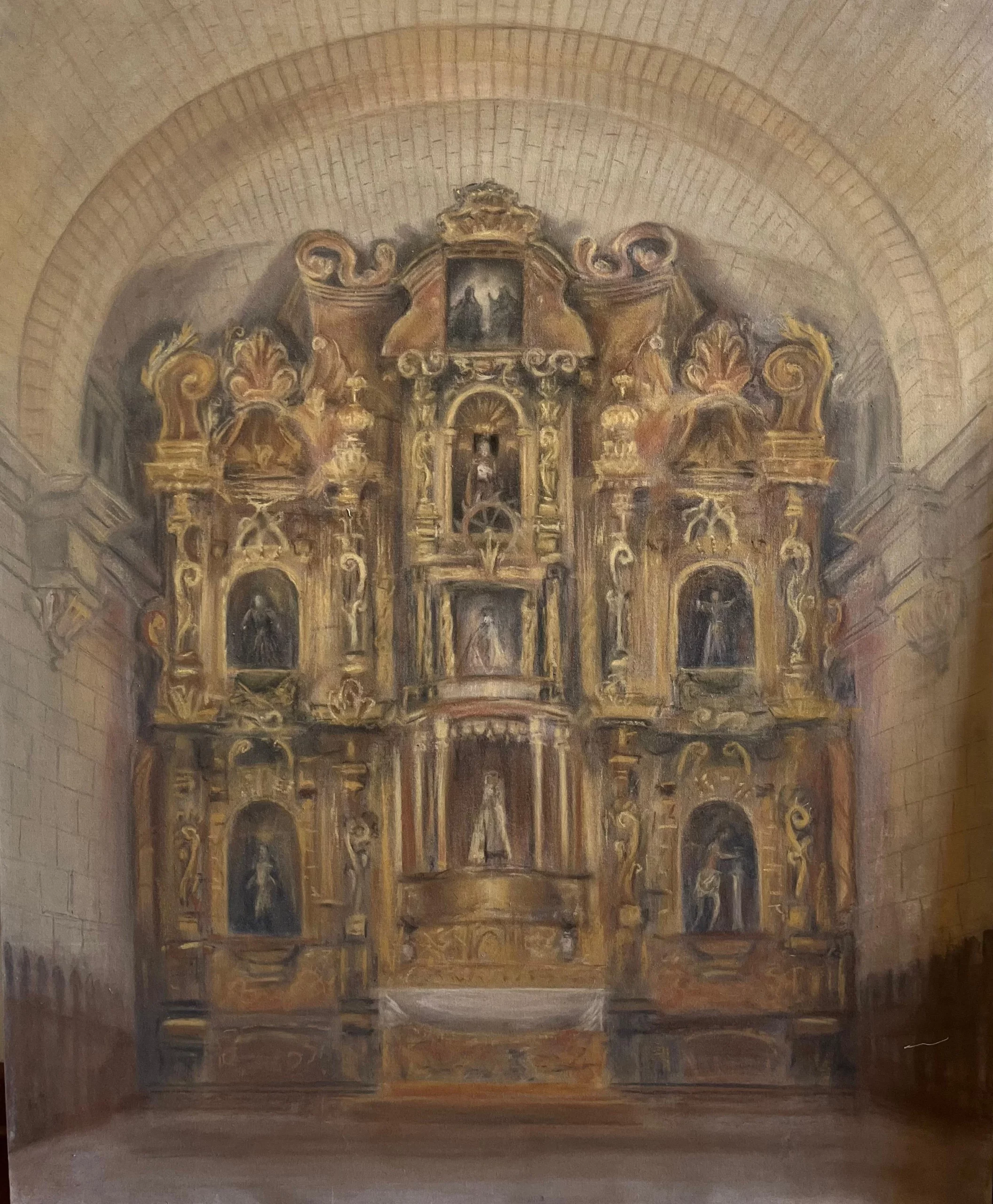 Altar de la catedral santa Catalina