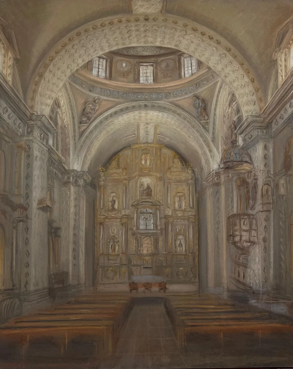 Interior de la iglesia Belén