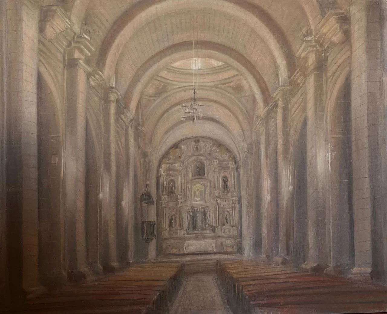 Interior de la iglesia san Francisco