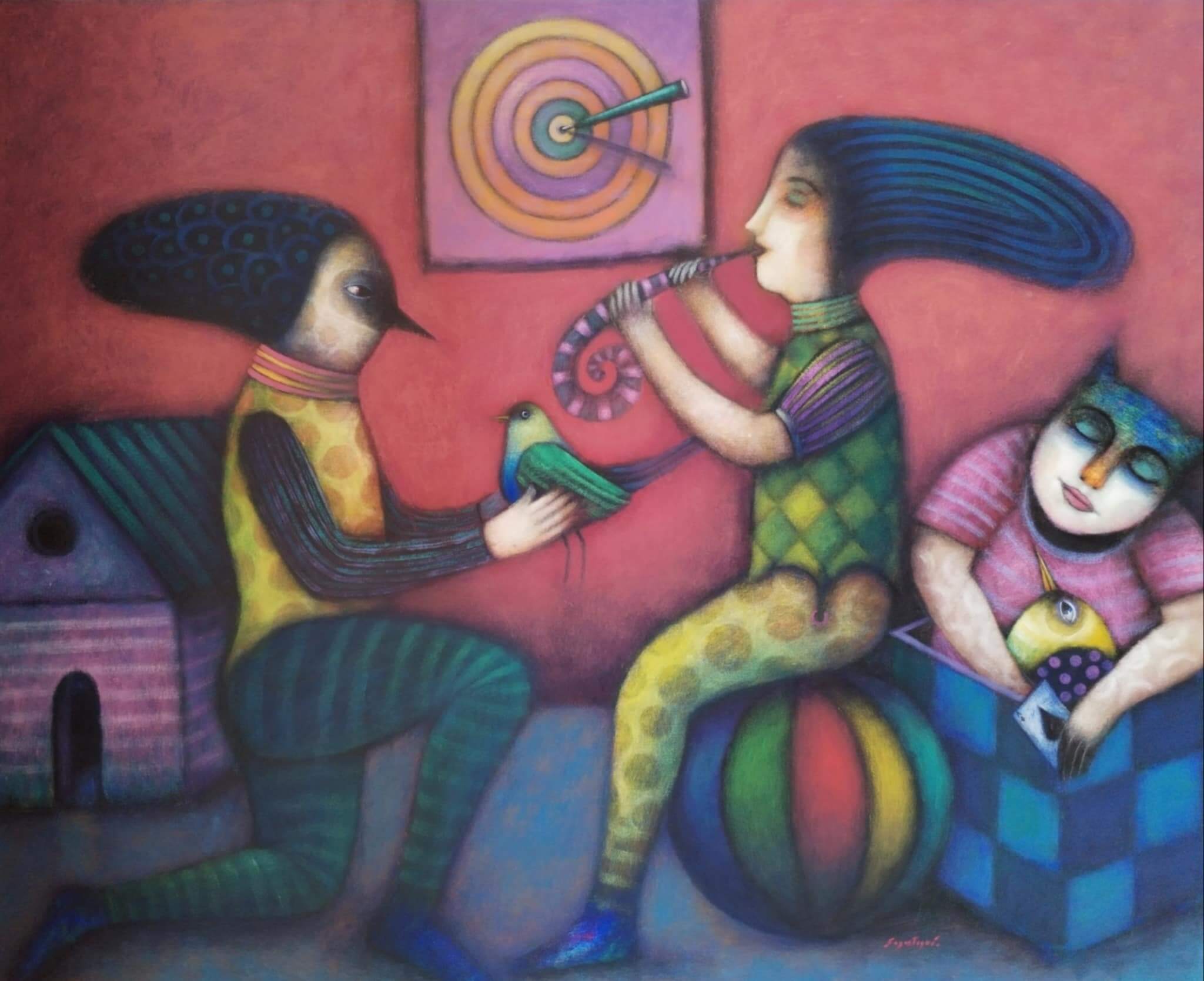 La Dama Y El Arco Iris