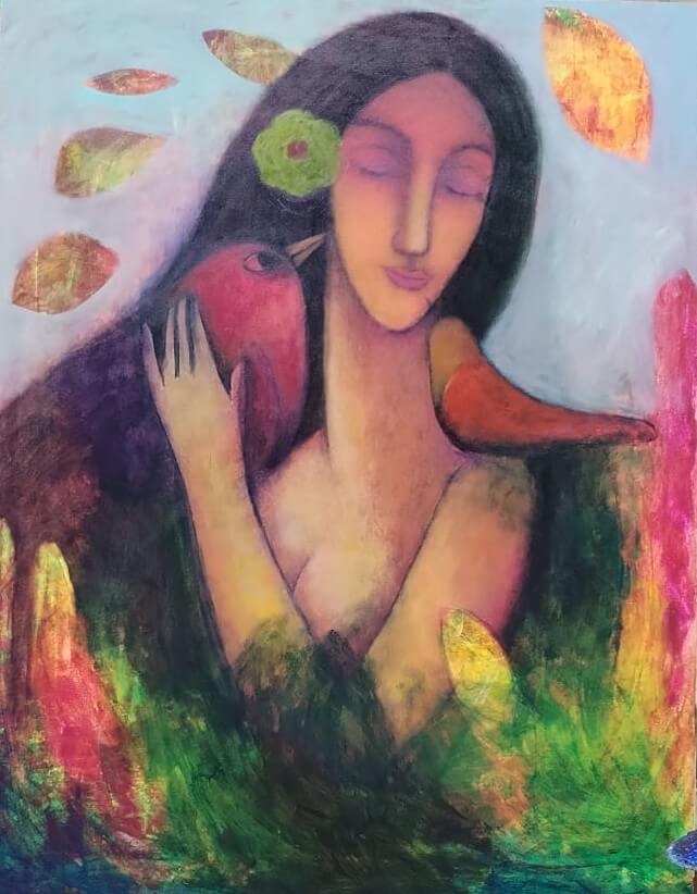 Mujer De Tierra Encendida