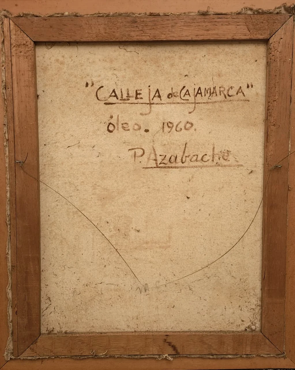 Calleja de Cajamarca - Pedro Azabache