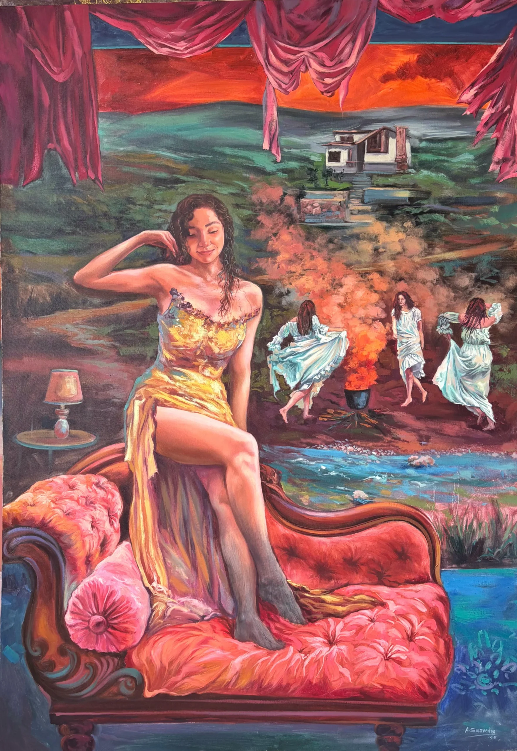 Contrastes de un ocaso - Abner Saavedra