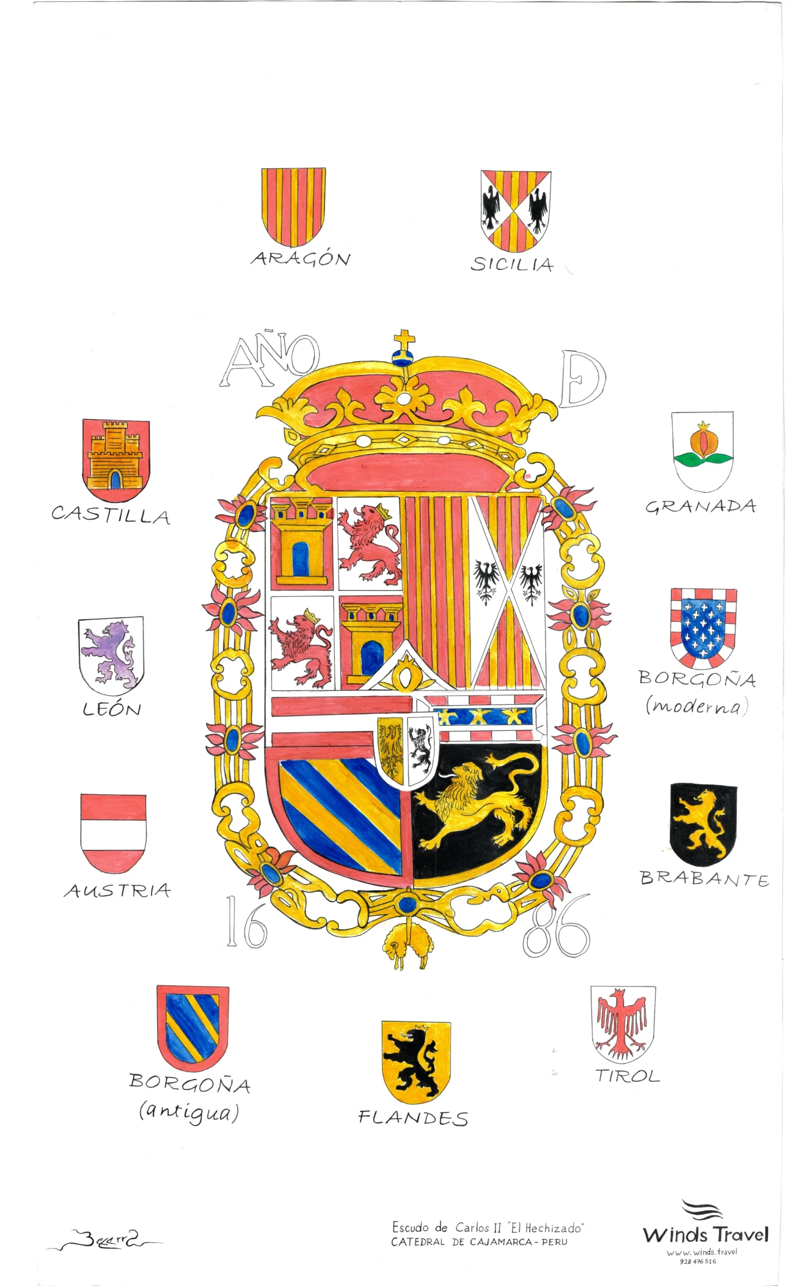 escudo rey